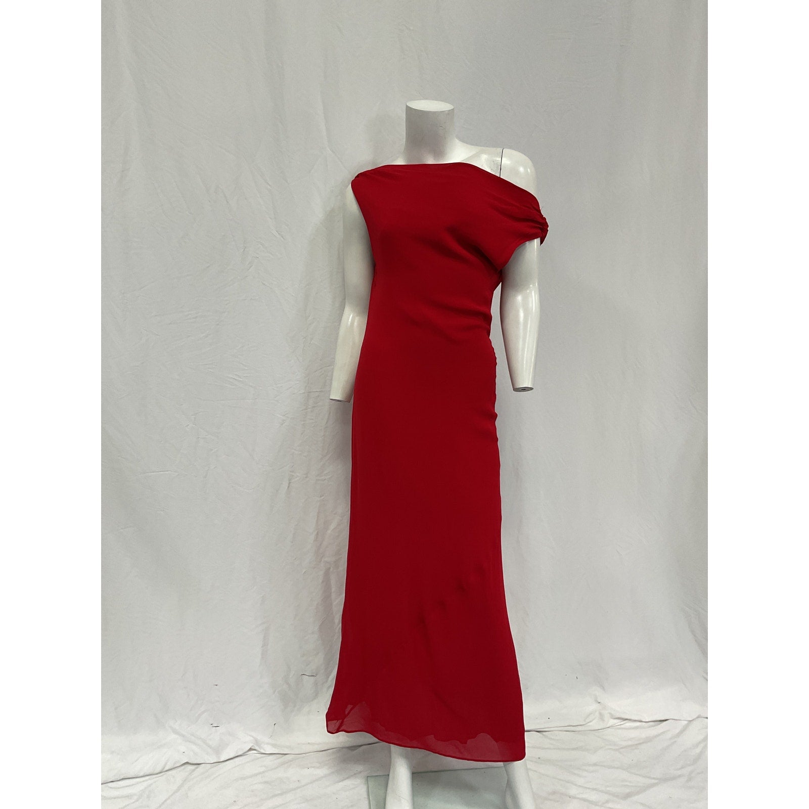 Reformation 'Costanza' Red Viscose Dress Size M