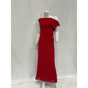Reformation 'Costanza' Red Viscose Dress Size M
