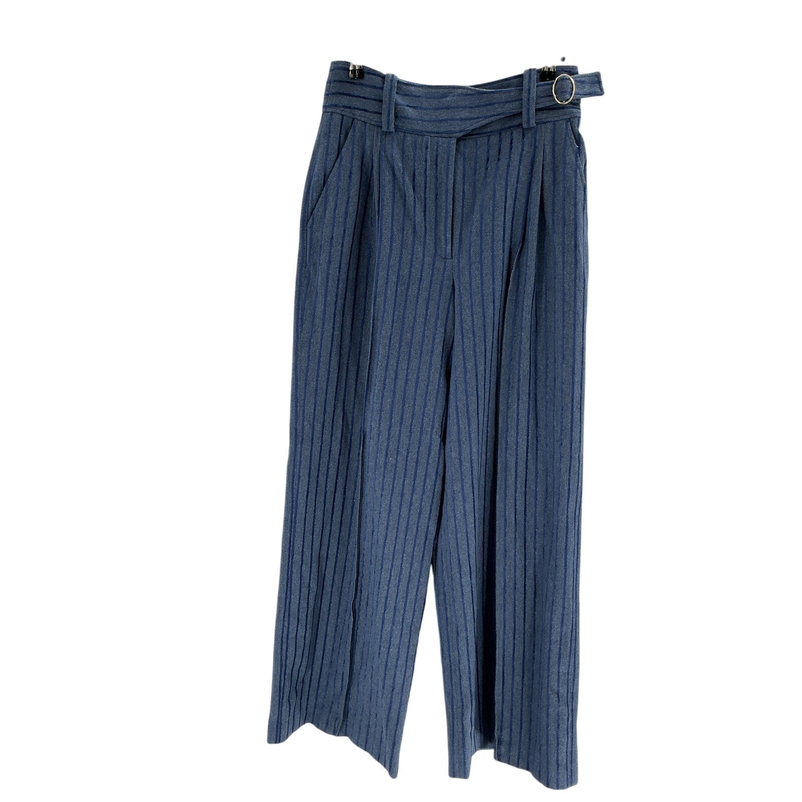S�zane 'Rocio' Blue Wool Trousers Size 38