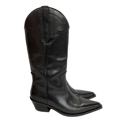 Alias Mae Sleek Black Finley Boots Size 37 EU / US 7