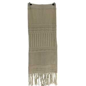 Line & Dot Bohemian Beige Calypso Maxi Skirt Size S