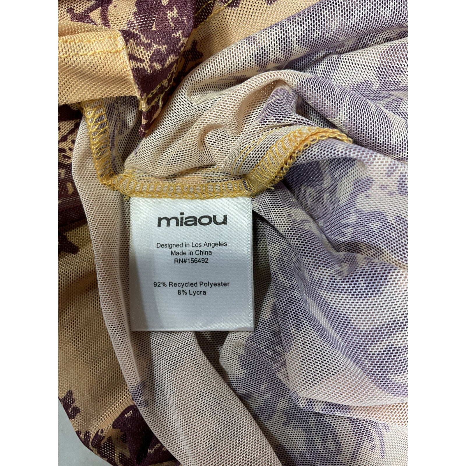 Miaou 'Preston' Gold Skirt Size S