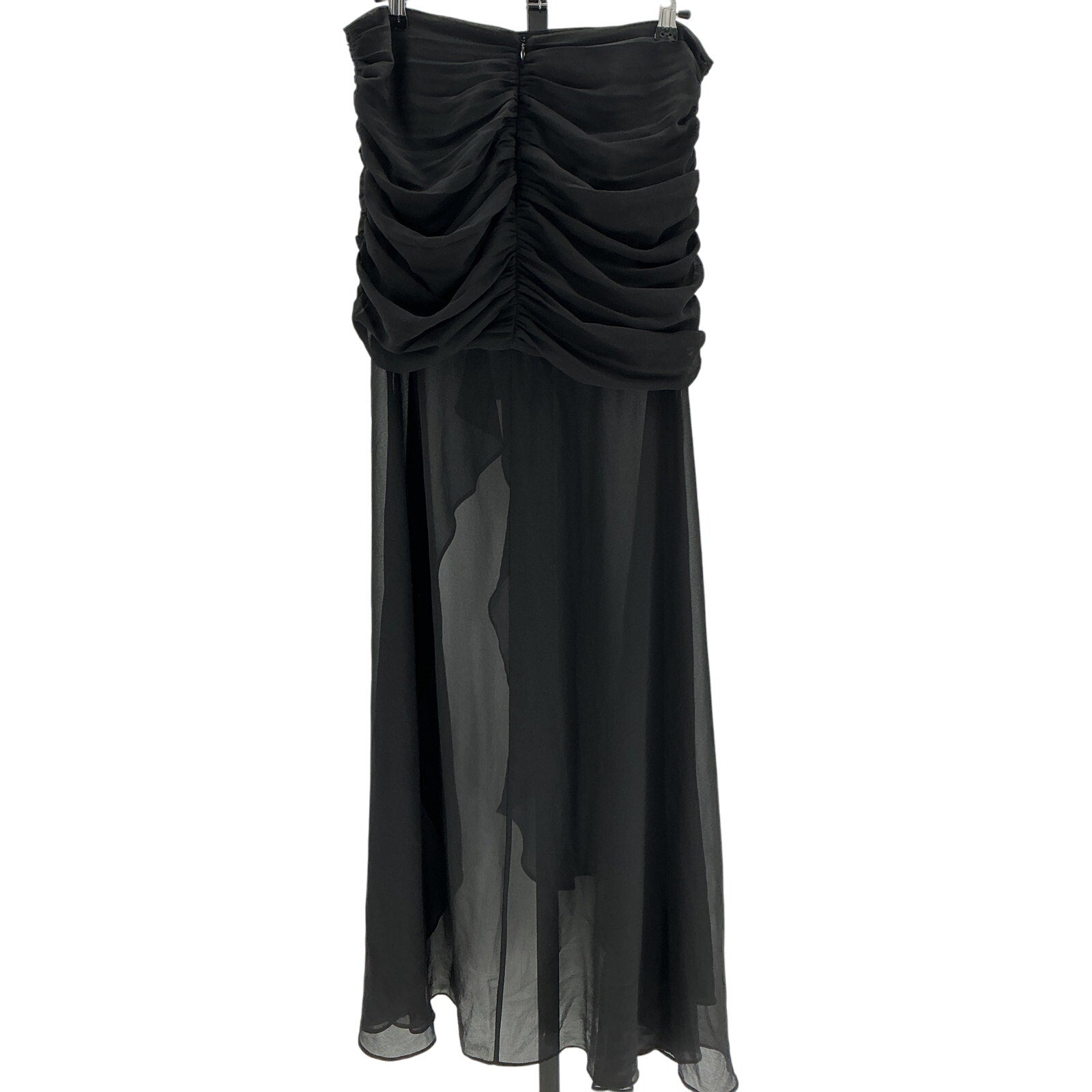 Majorelle 'Tatiana' Black Polyester Skirt Size M