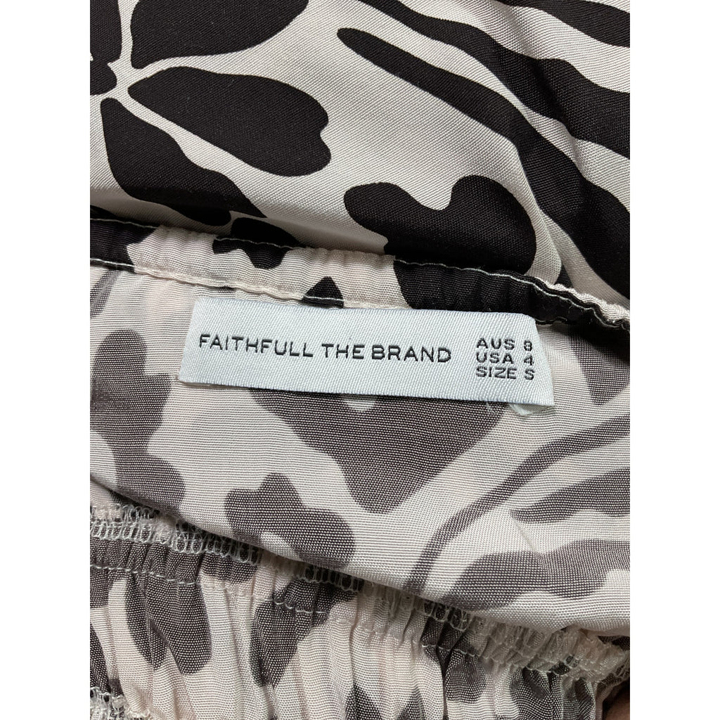 Faithfull 'The Brand' White Faithfull The Brand x Revolve Amika Mini Dress Size S