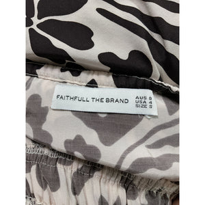 Faithfull 'The Brand' White Faithfull The Brand x Revolve Amika Mini Dress Size S