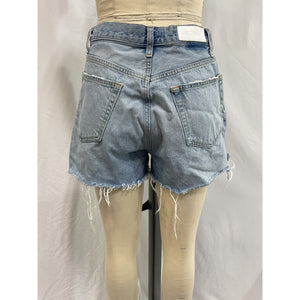 Re/Done '50s' Blue Cutoff Denim Shorts Size 29