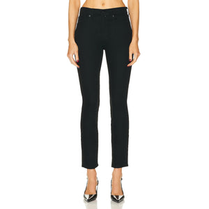 Nili Lotan 'Jonas' Black Skinny Leg Denim Jean Size 25