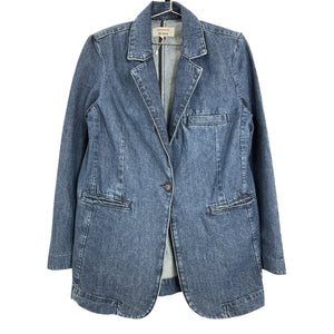 Reformation Relaxed Blue Elsa Blazer Size S