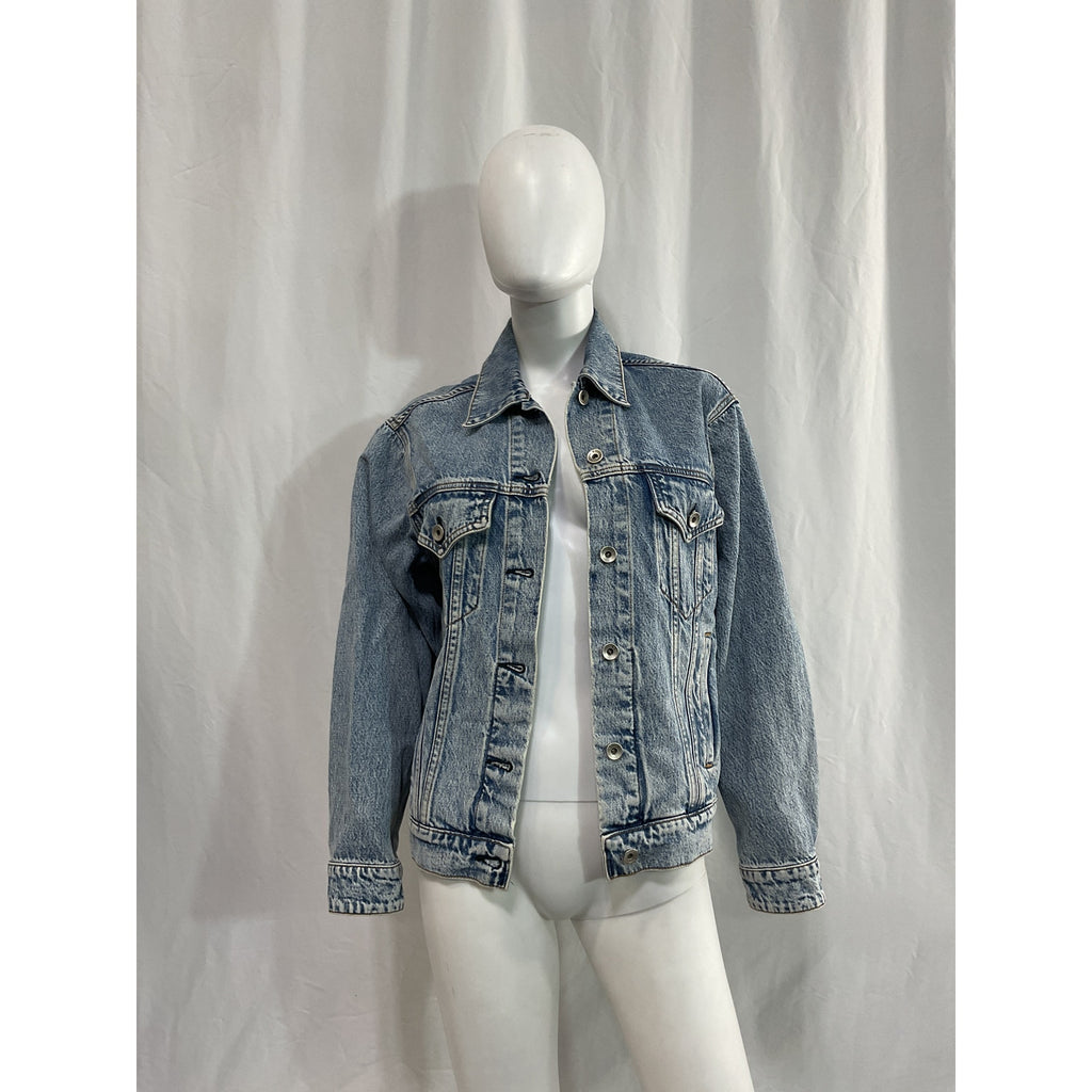 Rag & Bone 'Oversized' Blue Jacket Size XS
