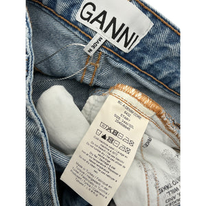 Ganni Relaxed Blue Stary Denim Jeans Size 32 FR / US 0