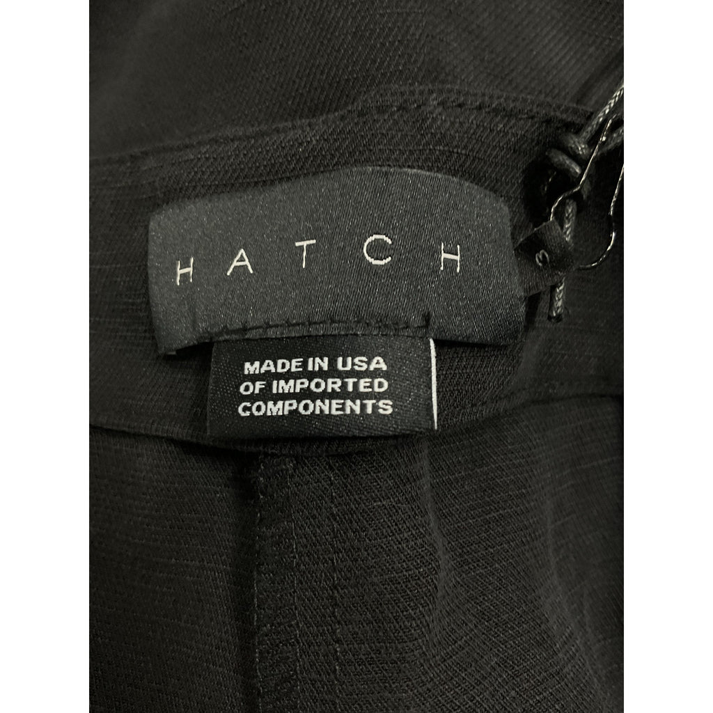 Hatch 'The Georgie' Black Sateen Jumpsuit Size 3 - NWT