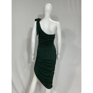 Majorelle 'Montreal' Green Self Tie Shoulder Strap Dress Size S