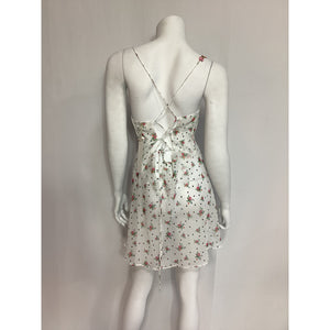 For Love & Lemons 'Gabrielle' White Mini Dress Size S - NWT