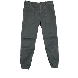 Nili Lotan Cropped Gray Military Pants Size 4