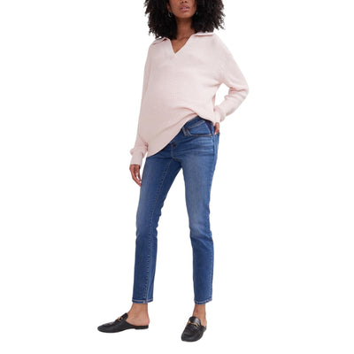Hatch Stretch Indigo Slim Maternity Denim Jeans Size 26