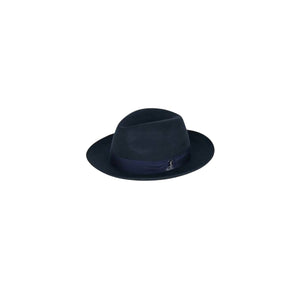 Saint Laurent 'Borsalino' Blue Wool Hat Size 58