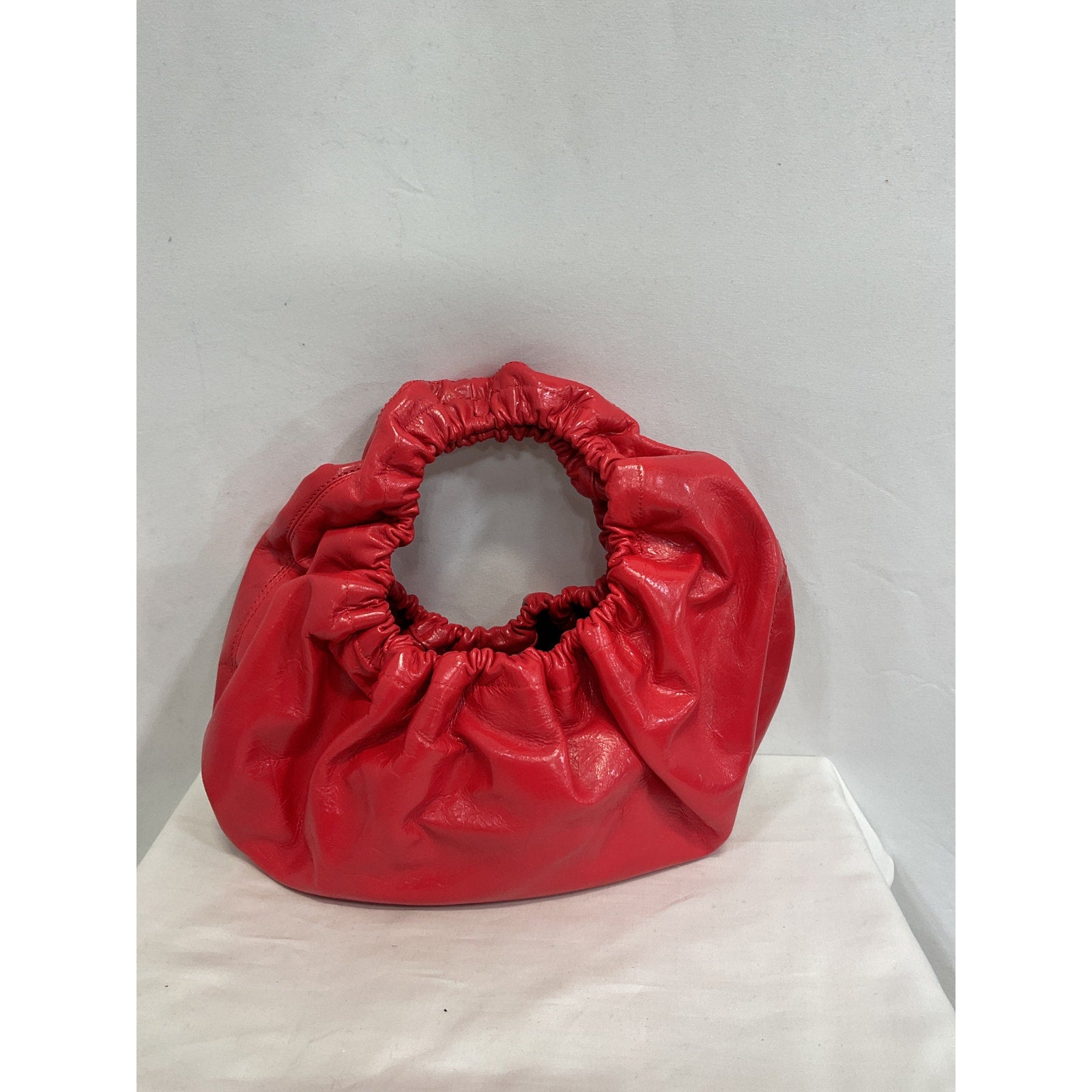 Alexander Wang 'Wide Crescent' Red Small Top Handle Bag