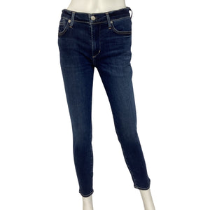 Citizens Of Humanity Classic Courtland Rocket Ankle Mid Rise Skinny Denim Jeans Size 28 NWT