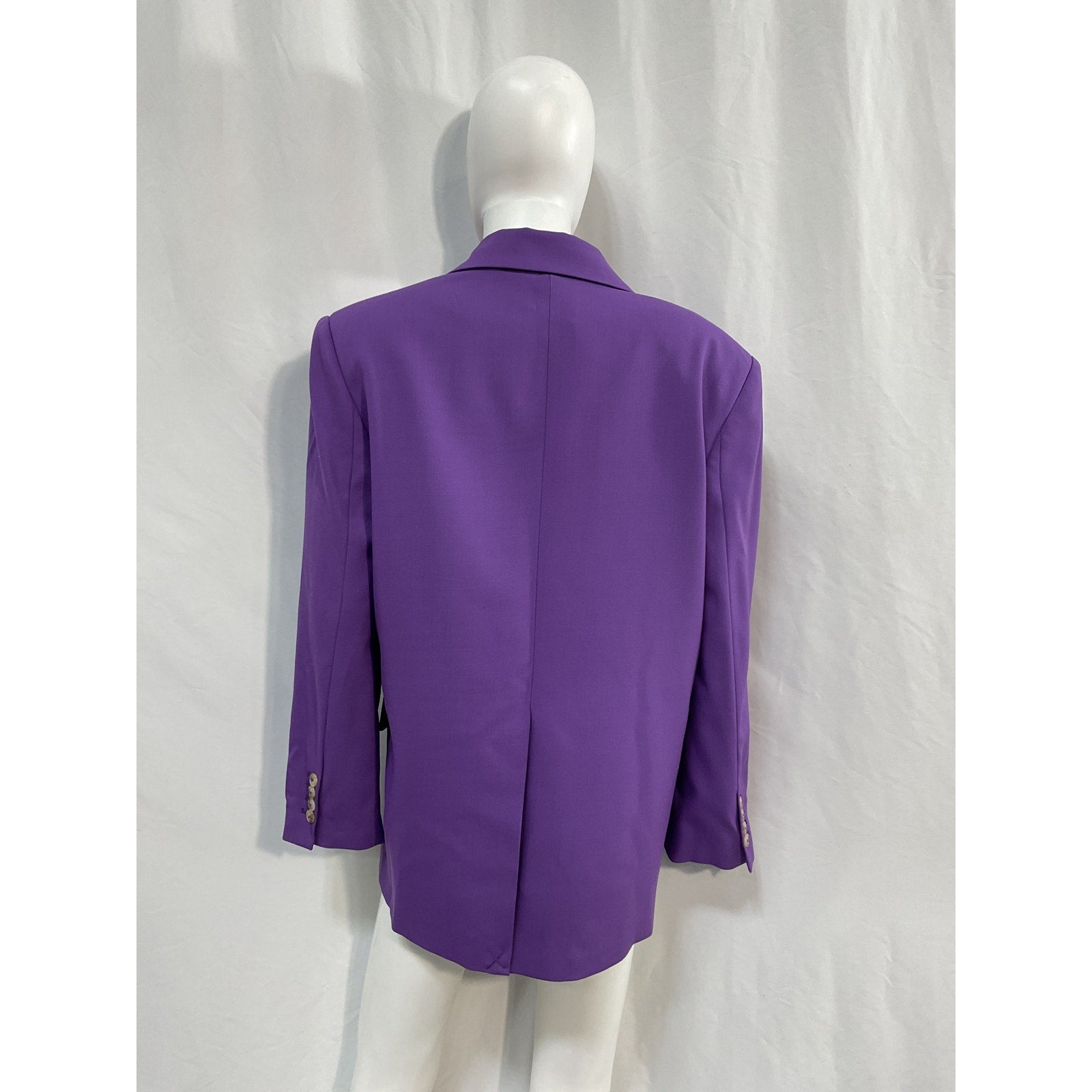 Loulou Studio 'Harat' Purple Wool Blazer Size XS