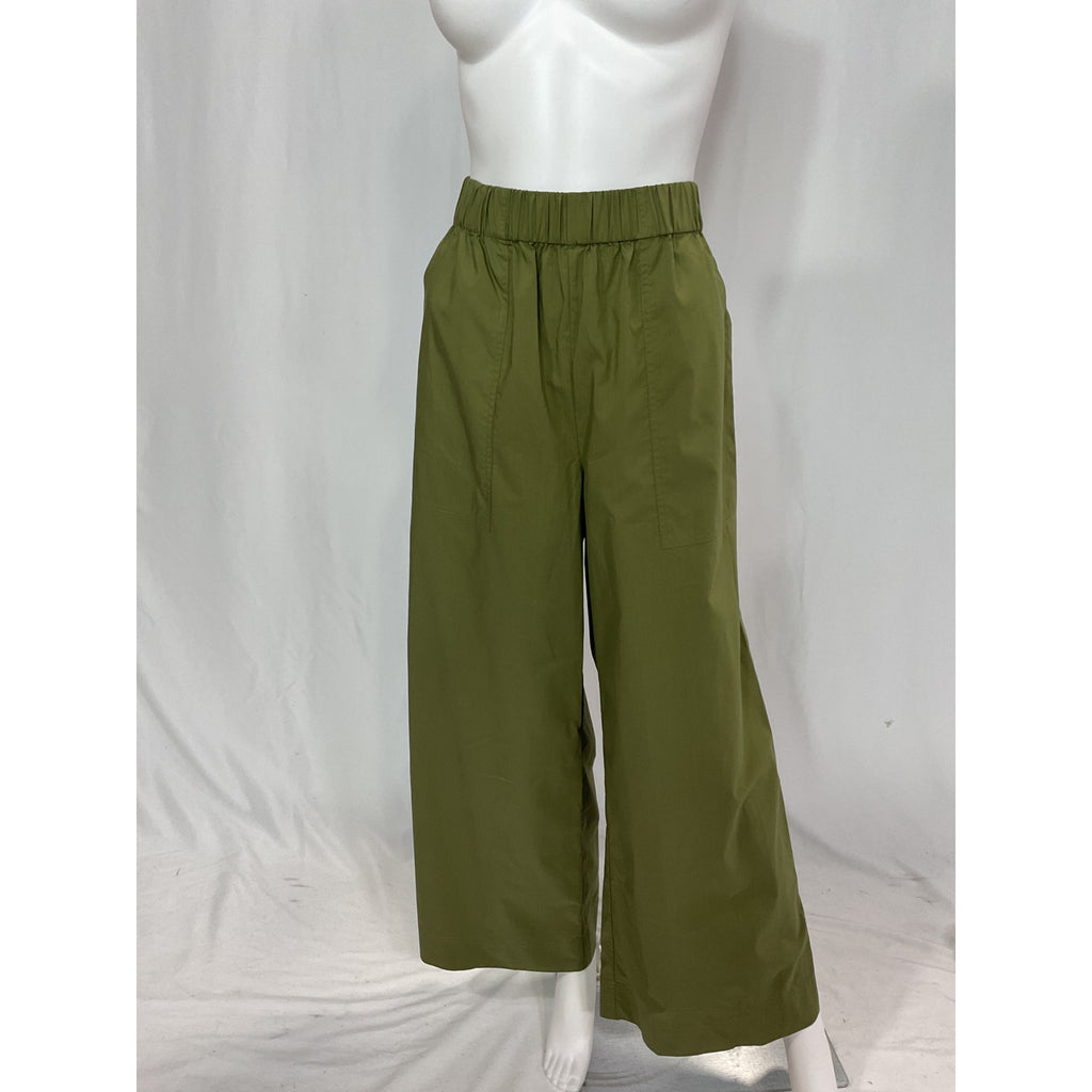 Simkhai 'Arden' Green Ankle Length Pull On Pants Size L - NWT