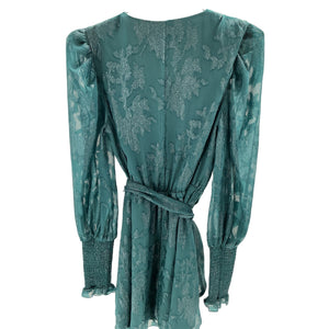 House Of Harlow 1960 Shimmering Green Sumner Dress Size S