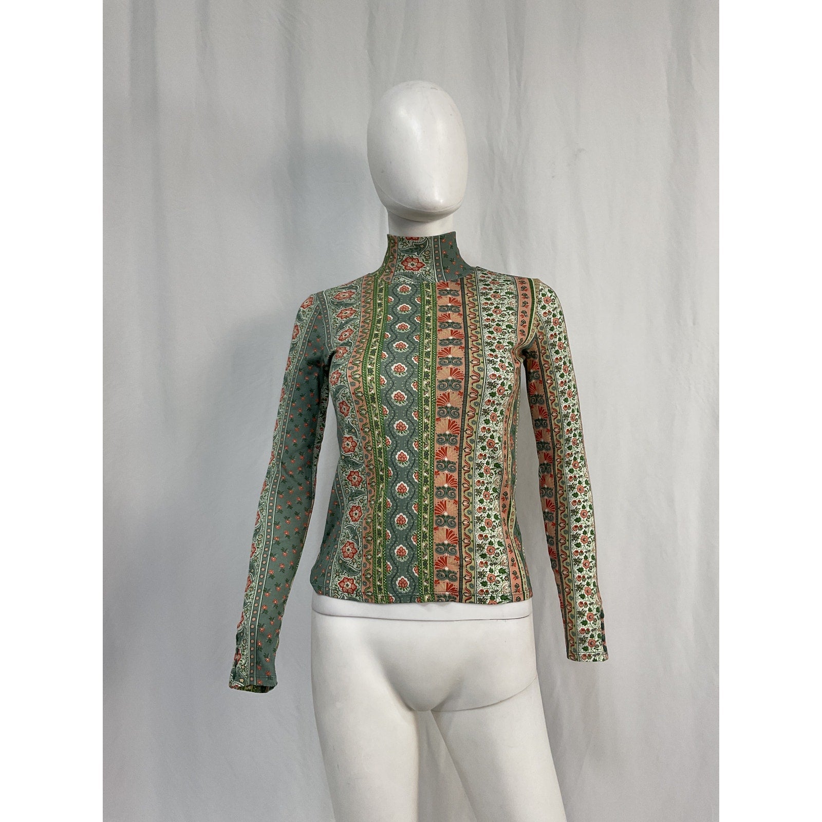 S�zane Jumper Green Cotton Felix Sweater Size XS