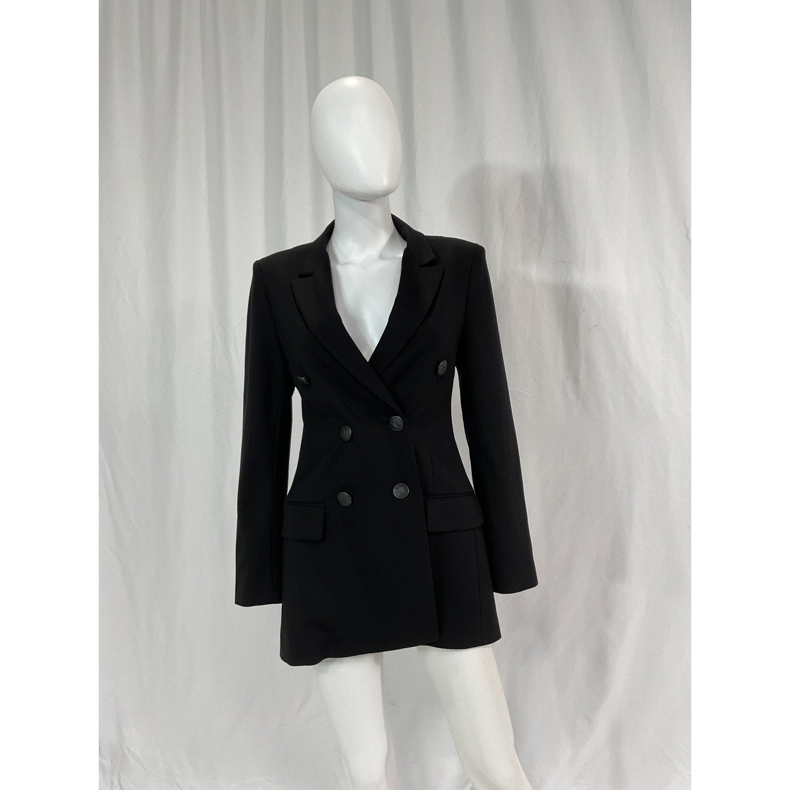 Rag & Bone 'Warren' Black Blazer Size 2