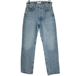 Agolde Relaxed Blue 90s Mid Rise Loose Fit Denim Jeans Size 25