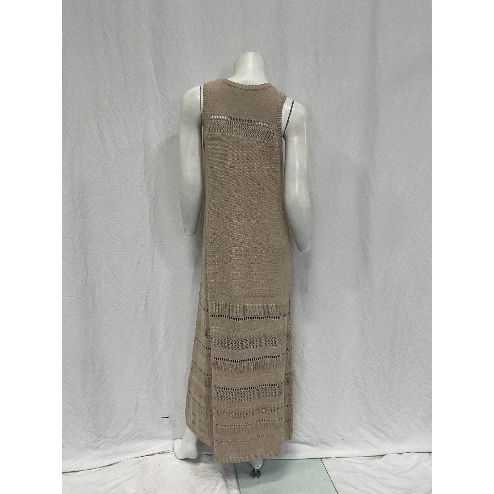 Hatch The 'Dion' Beige Viscose Sweater Dress Size 1