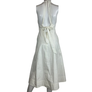 Lpa Halter White Brooke Dress Size S