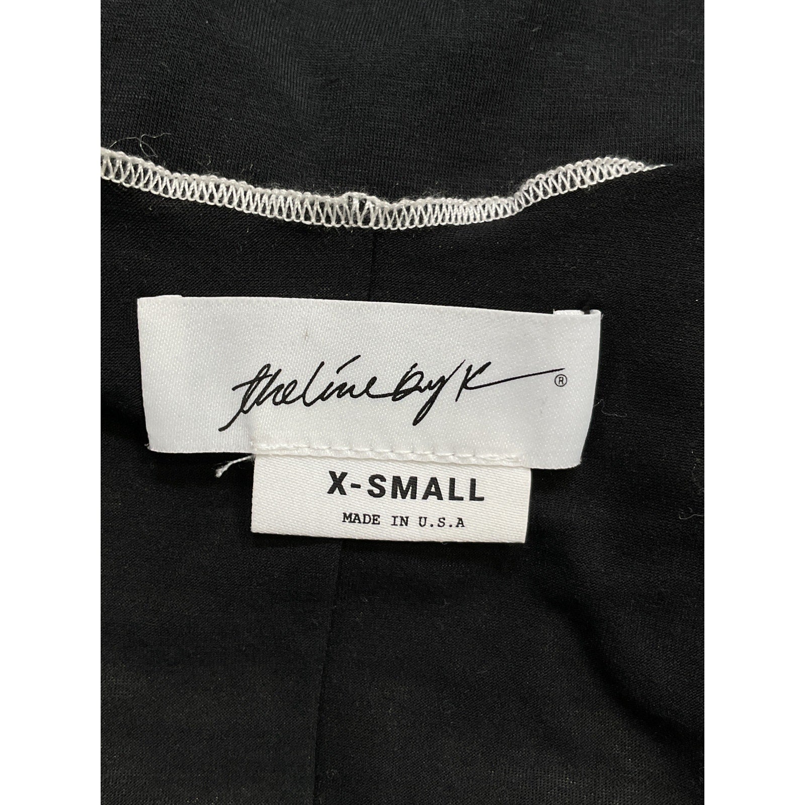 The Line By K 'Yamilet Merrow' Black Tank Size XS