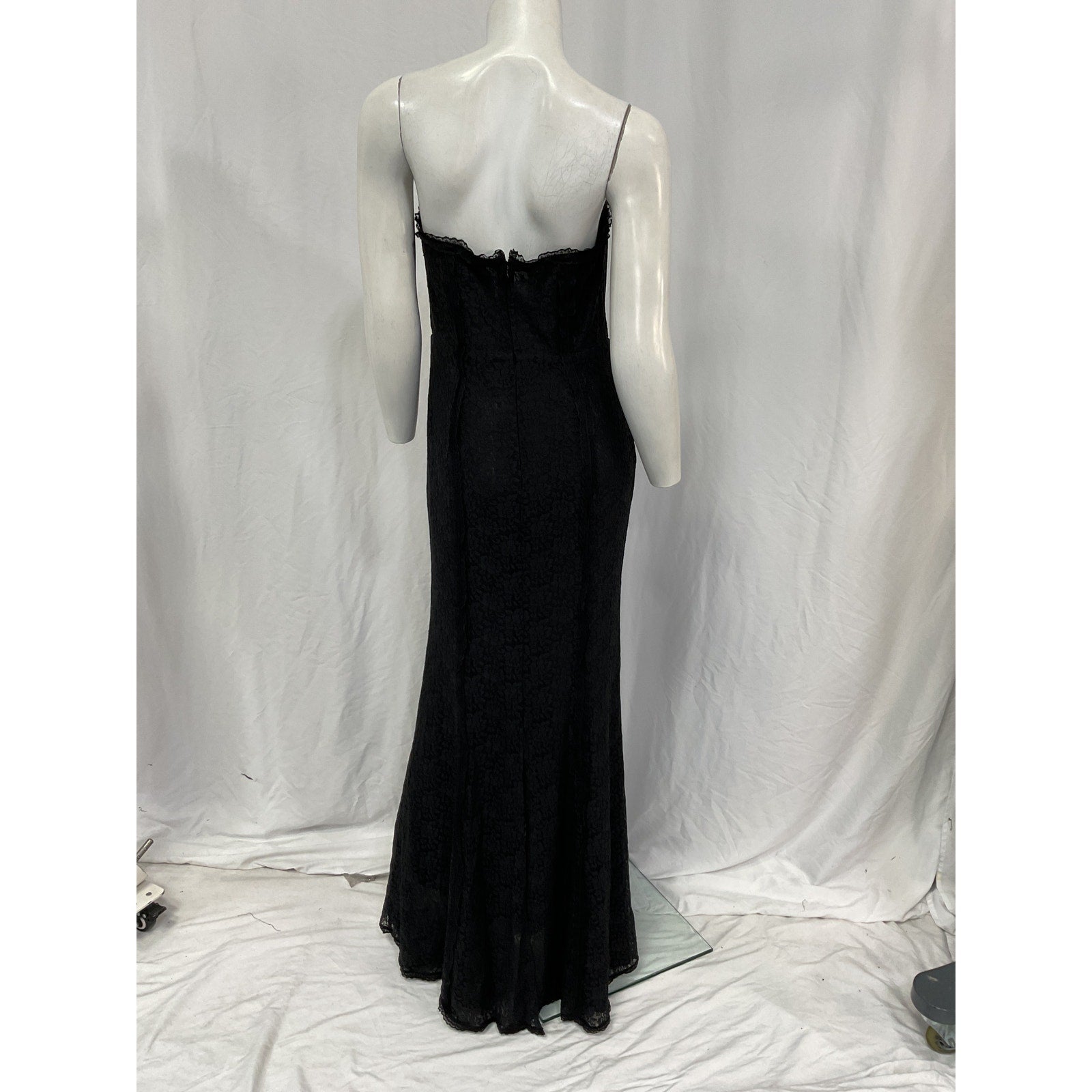 Majorelle 'Mari' Black Polyester Elena Gown Size M