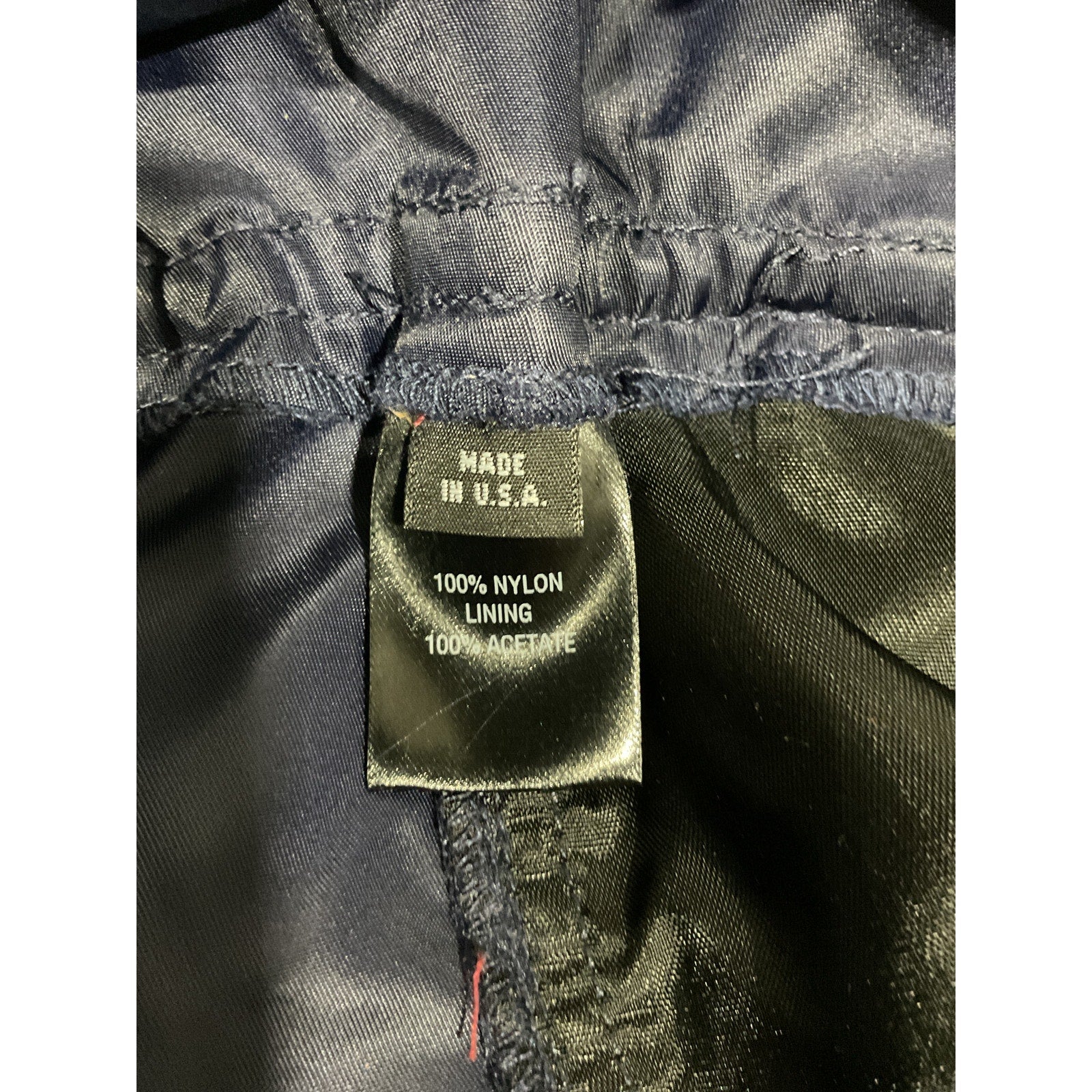 Laquan Smith For Fwrd Utility 'Ninja' Blue Nylon Pant Size XS