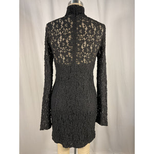Alexis 'Delia' Black Lace Dress Size M