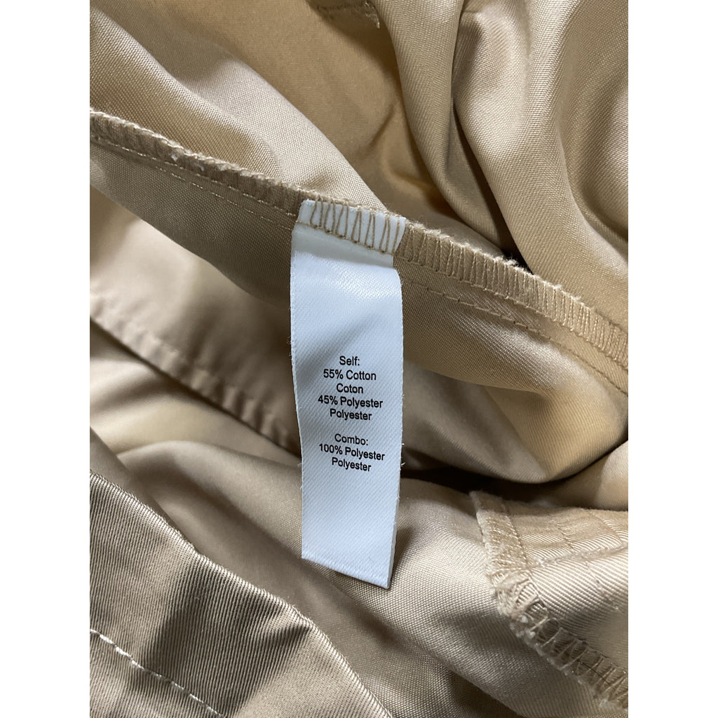 Marissa Webb 'Frankie' Beige Faux Shearling And Canvas Vest Size L