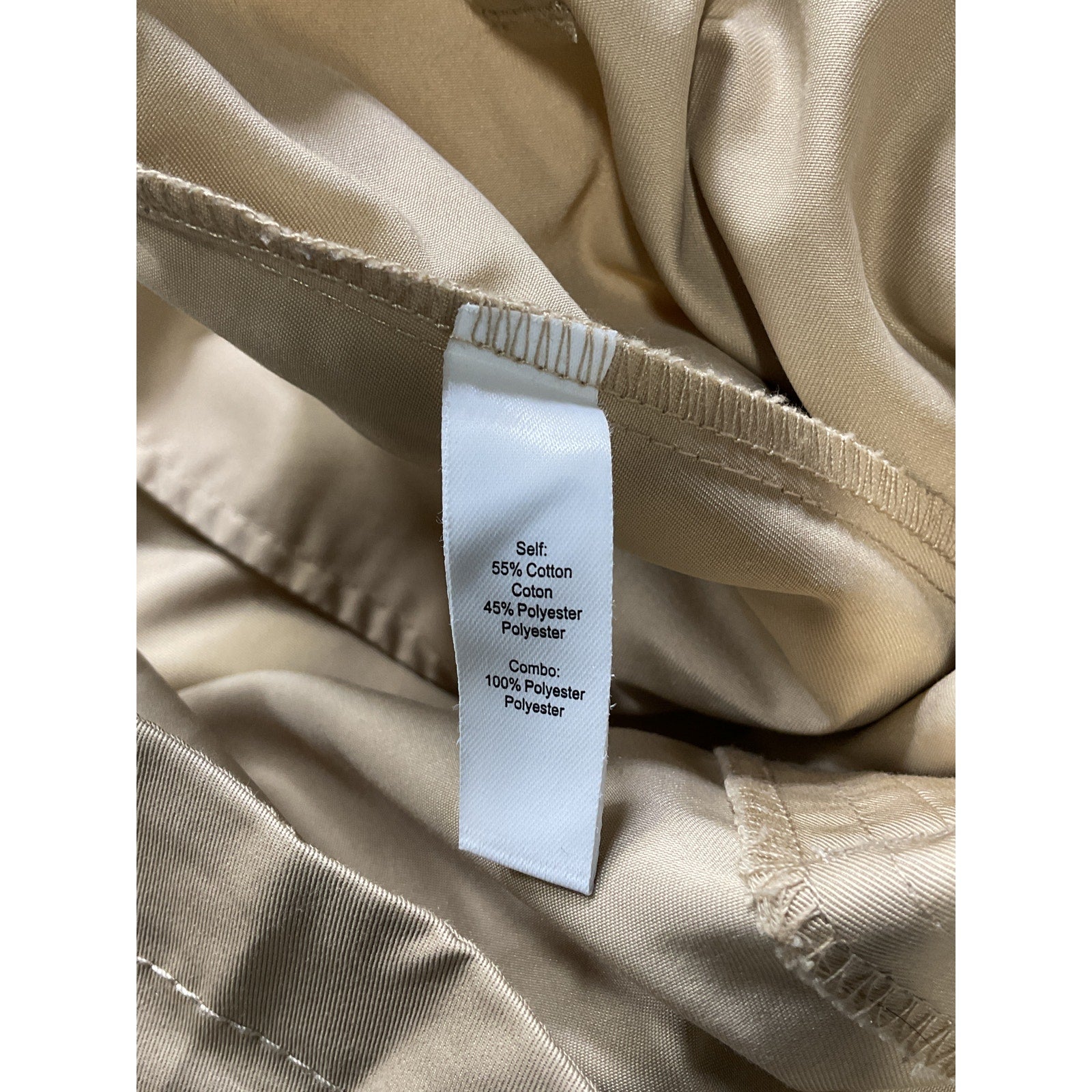 Marissa Webb 'Frankie' Beige Faux Shearling And Canvas Vest Size L