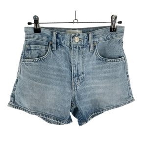Frame Classic Blue Le Super High Shorts Size 24