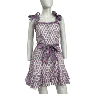 Cleobella Floral Pink Tillie Mini Dress Size XS