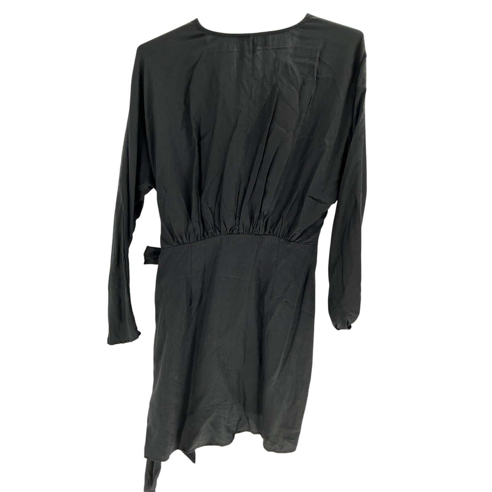 L'Academie 'The Lorriana' Black Tencel Mini Dress Size M