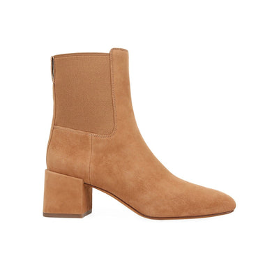 Vince 'Kimmy' Tan Suede Chelsea Boots Size 6 M