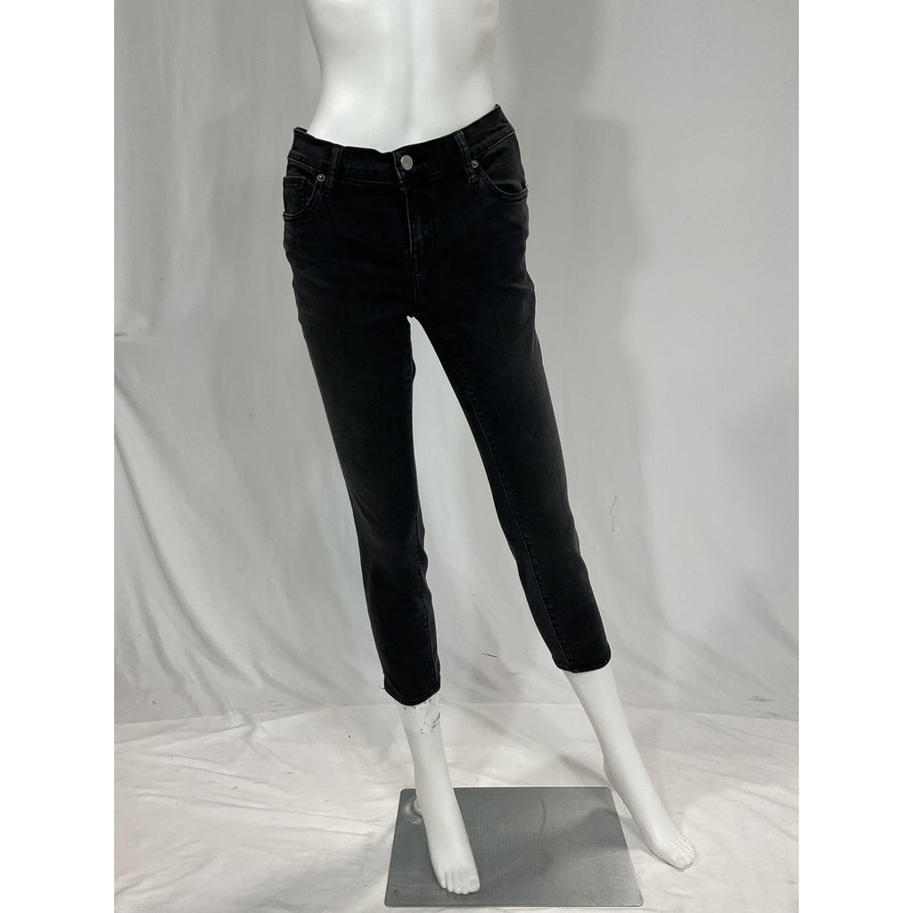 Hatch 'The Slim' Black Maternity Denim Jean Size 26