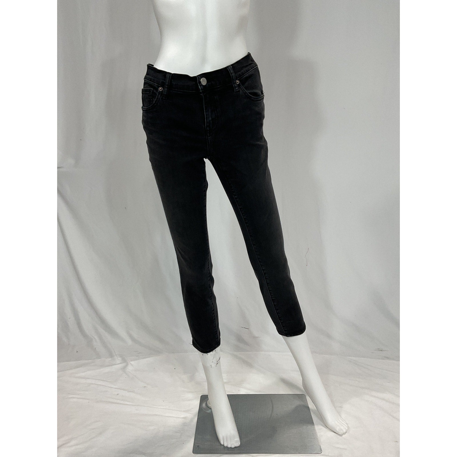 Hatch 'The Slim' Black Maternity Denim Jean Size 26
