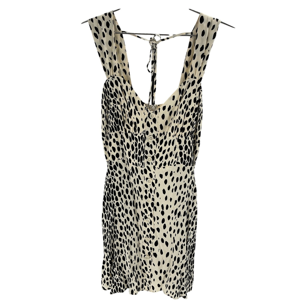 Reformation 'Lorelei' Cream Viscose Dress Size 4