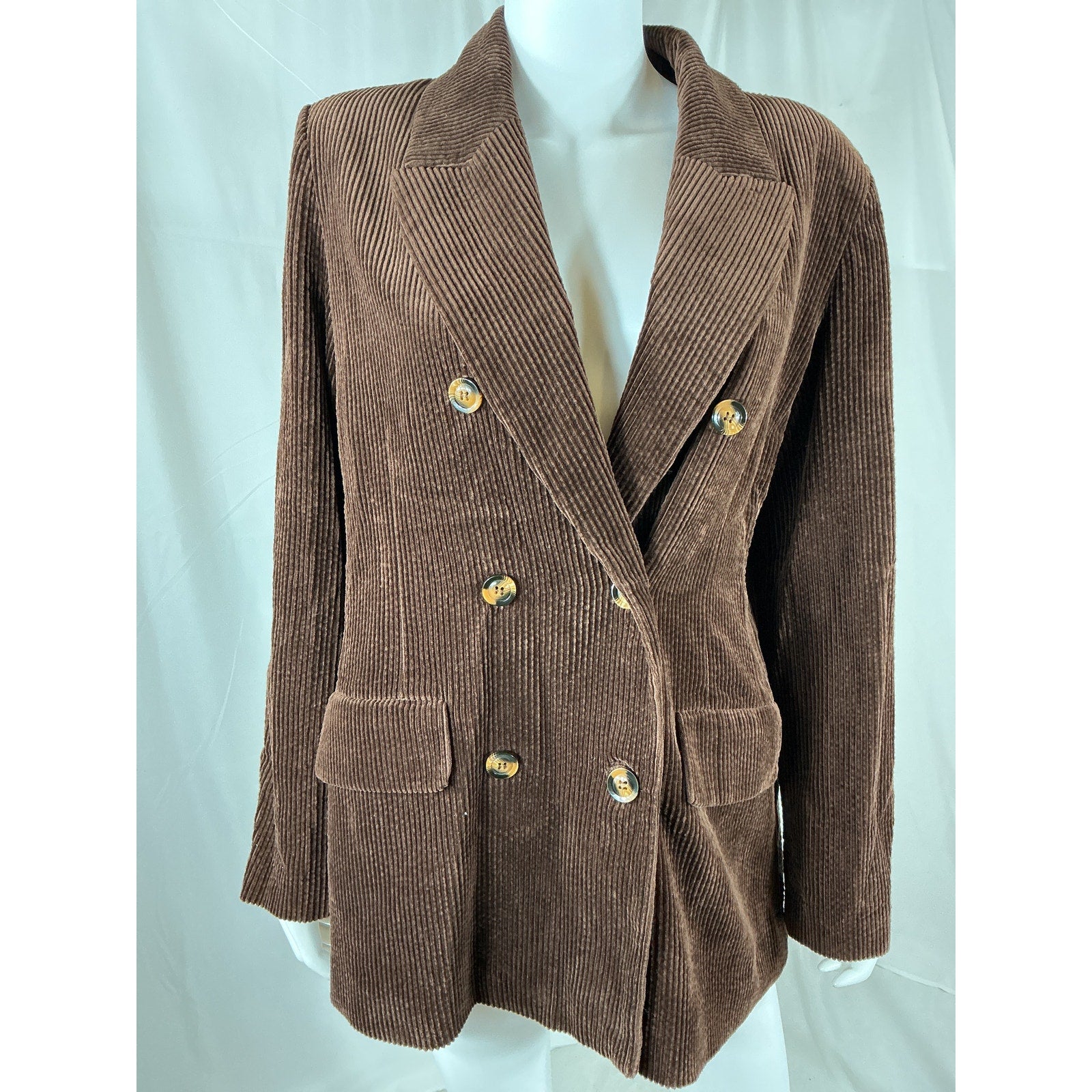 Favorite Daughter The 'Agnes' Brown Cotton Blazer Size M