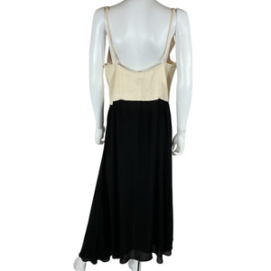 Dissh Elegant Cream Grace Midi Dress Size 12