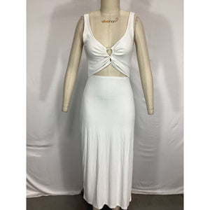 L*Space 'Camille' White Dress Size L