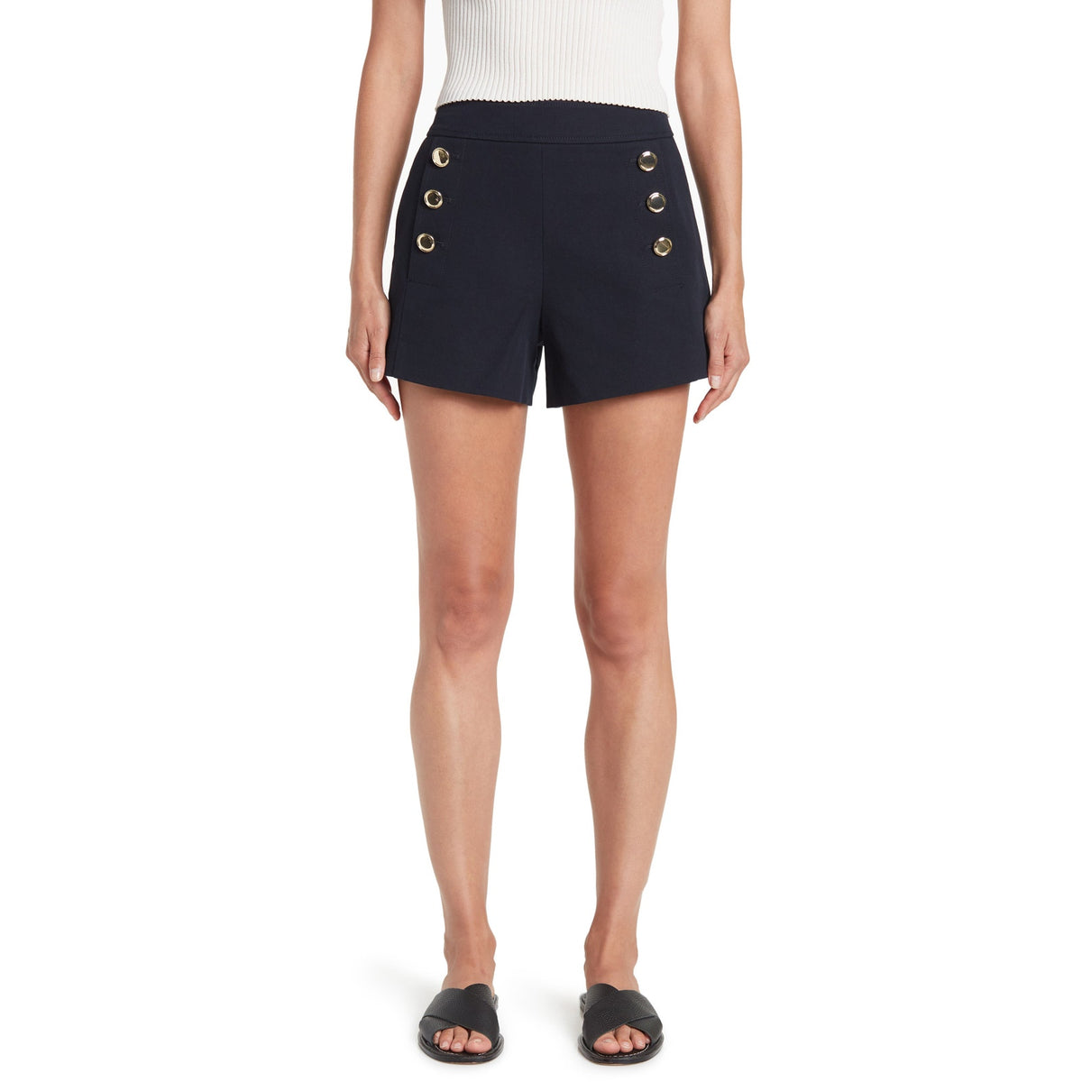 Derek Lam 'Sailor' Blue Shorts Size 4