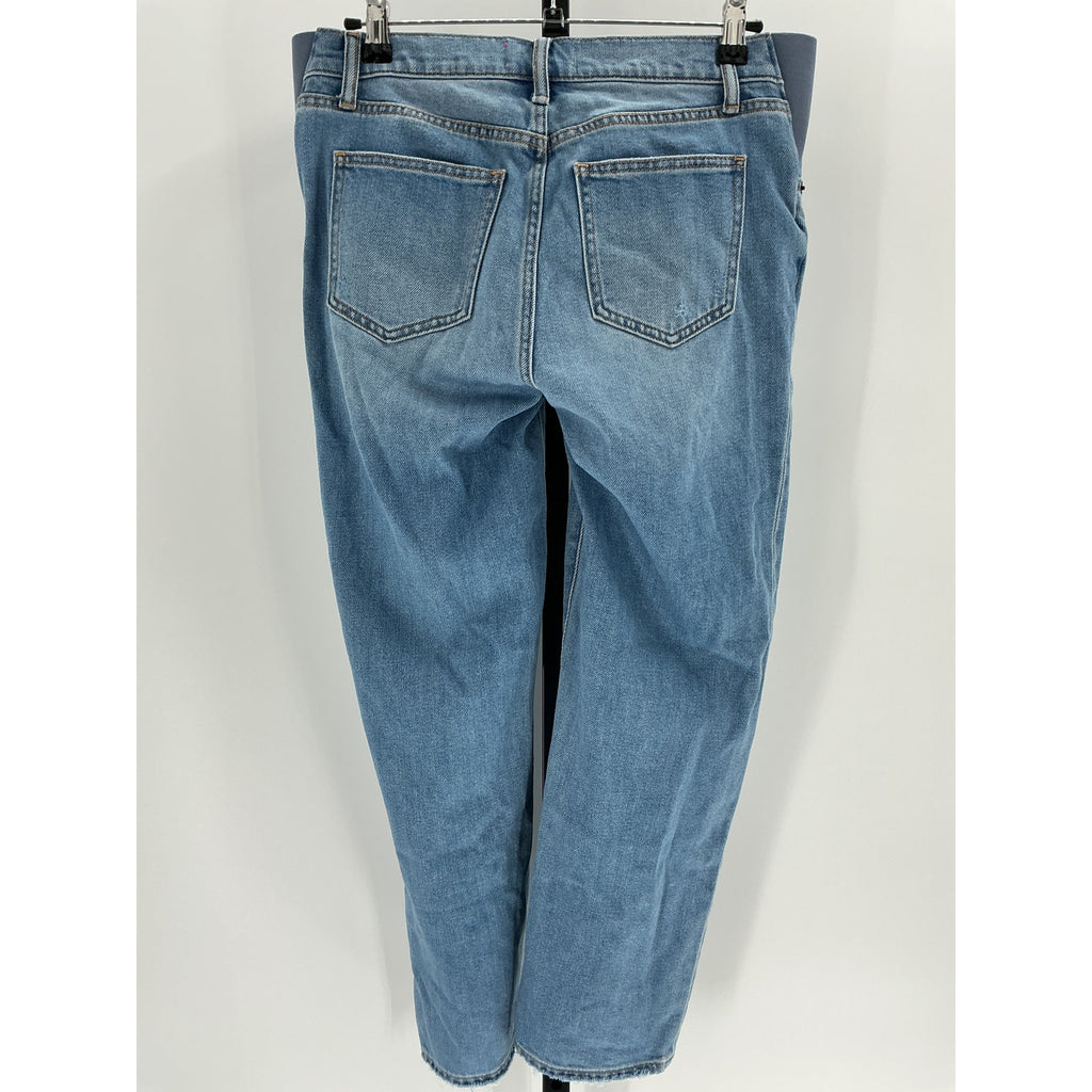 Hatch 'The Boyfriend' Blue Cotton Maternity Denim Jean Size 26