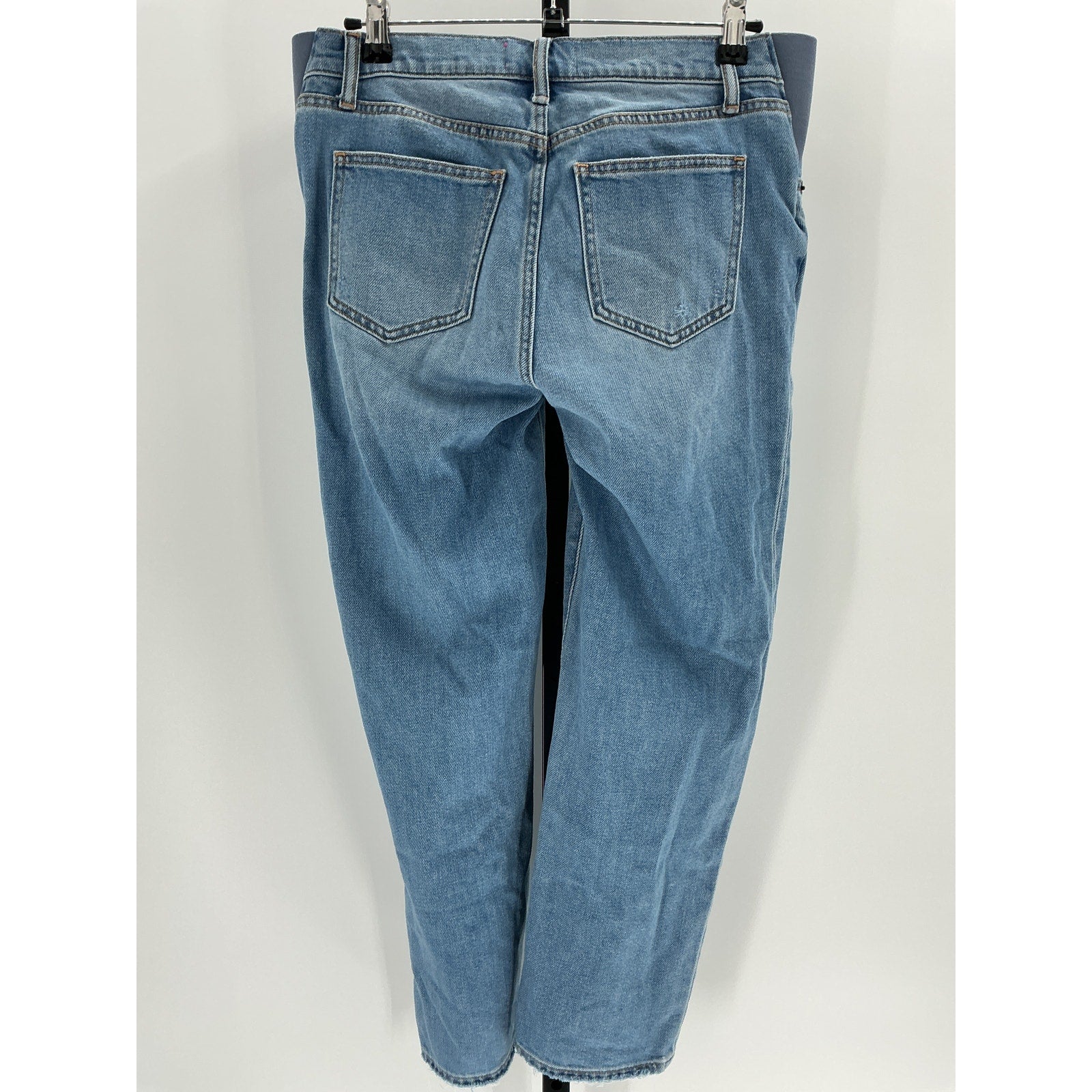Hatch 'The Boyfriend' Blue Cotton Maternity Denim Jean Size 26