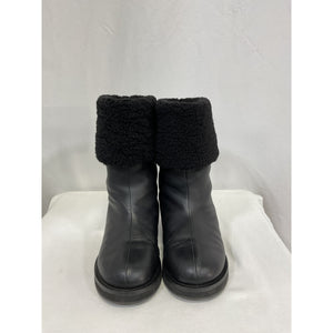 Raye 'Meribel' Black Leather Boot Size 6